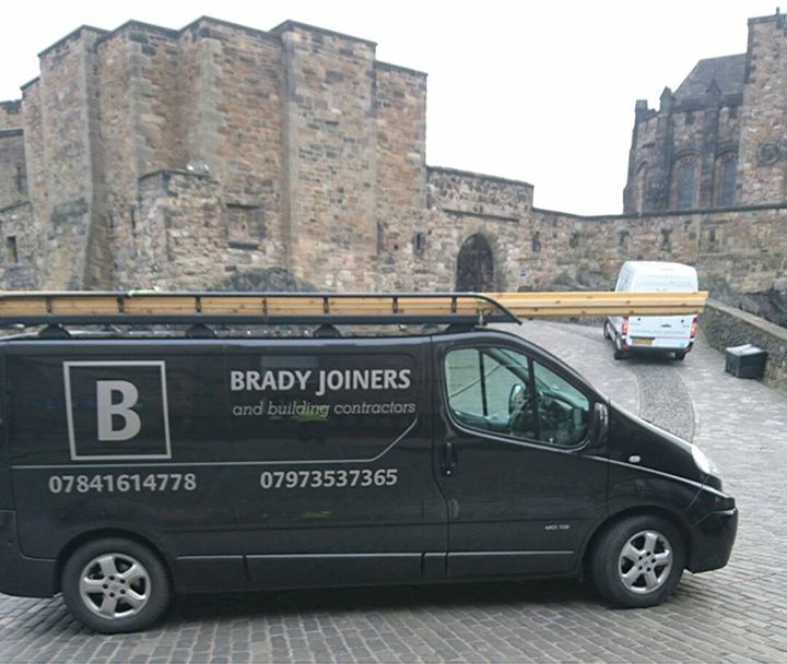 Brady Joiners Van Edinburgh Castle